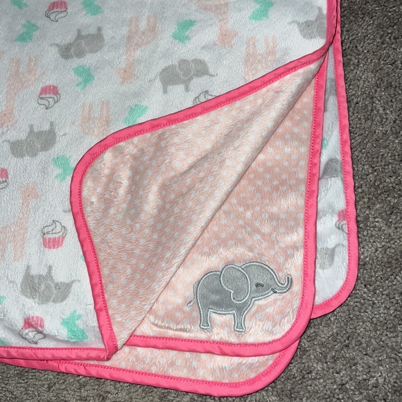 Carter's Accessories Carters Baby Blanket Baby Girl Elephant